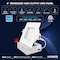 Luxrite 4 Inch Square LED Recessed Downlight 5CCT 2700K-5000K 15W 1300LM Dimmable Wet Rated IC Rated LR22640-1PK - alternate 3